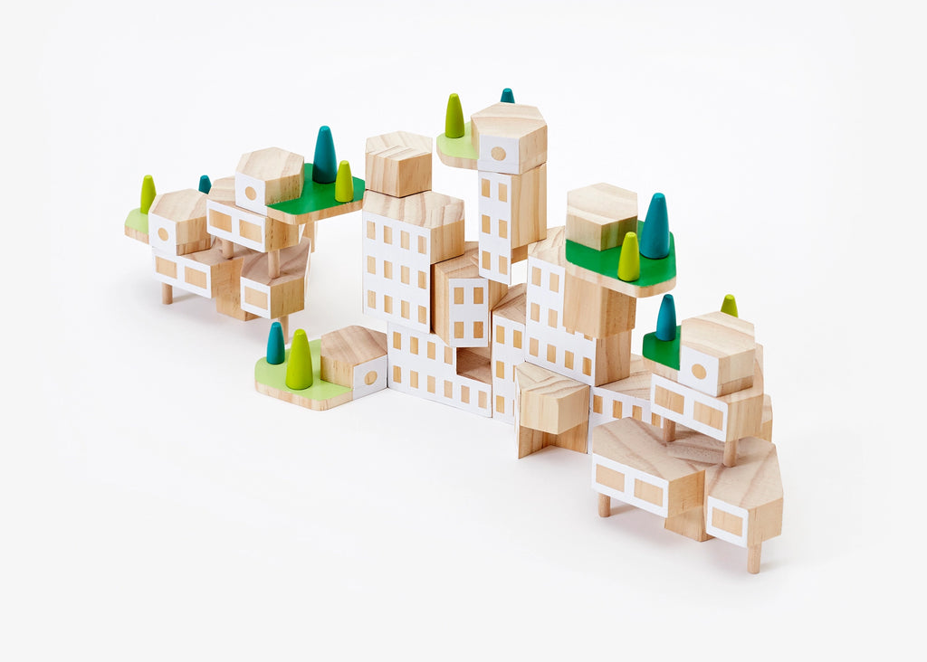 Garden City Blockitecture- Mega set by Areaware