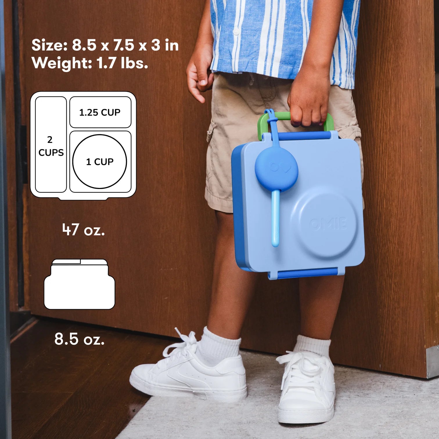 NEW COLORS OmieBox Bento Lunchbox by OmieLife