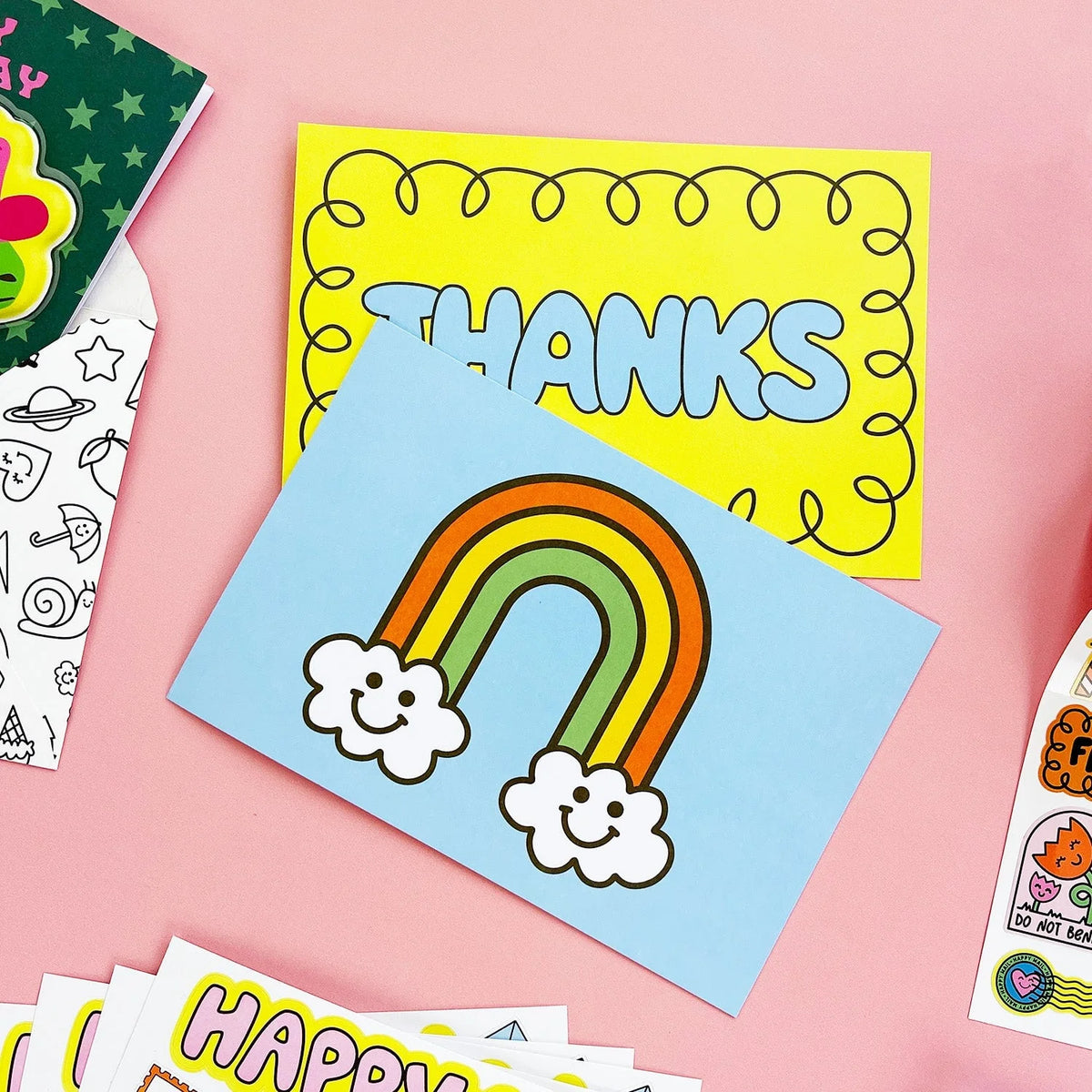 Postcard Sticker Designs Super Cute Sticker Postcards Book – Mochi Kids