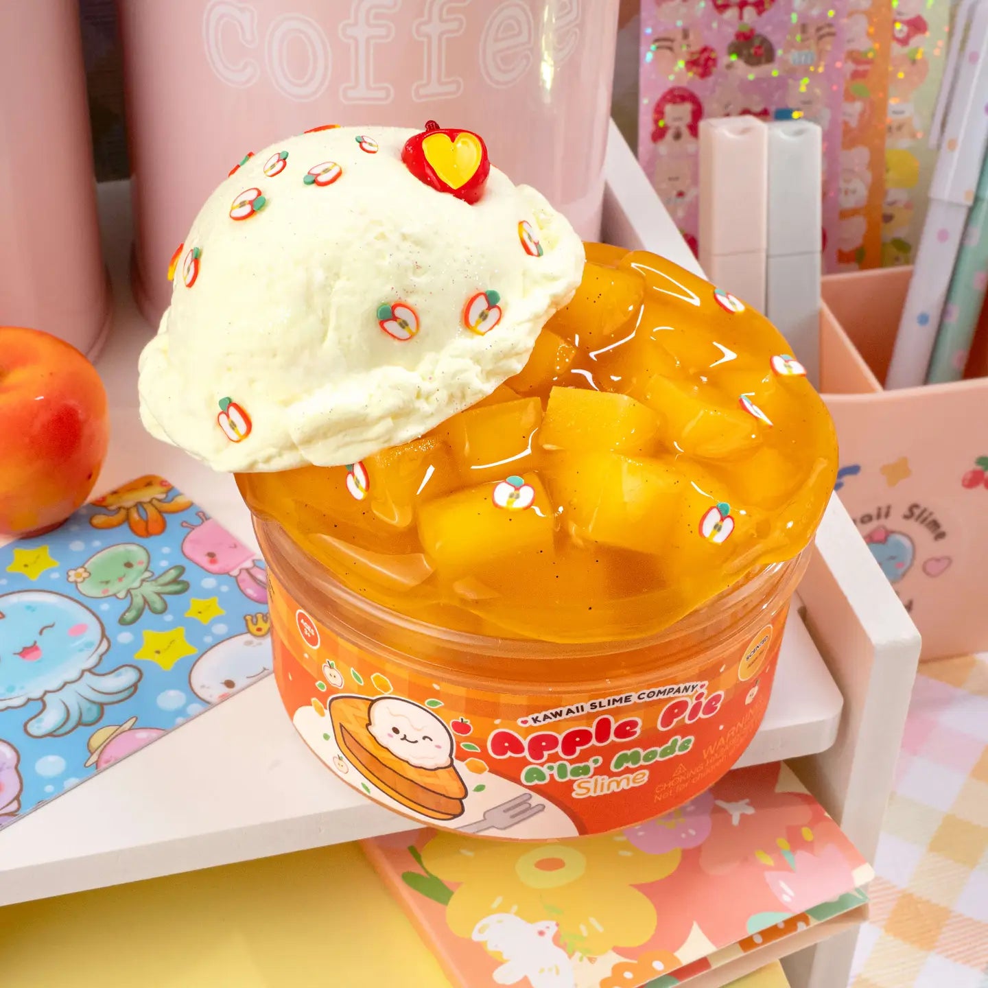 Apple Pie À La Mode Jelly Cube Slime
