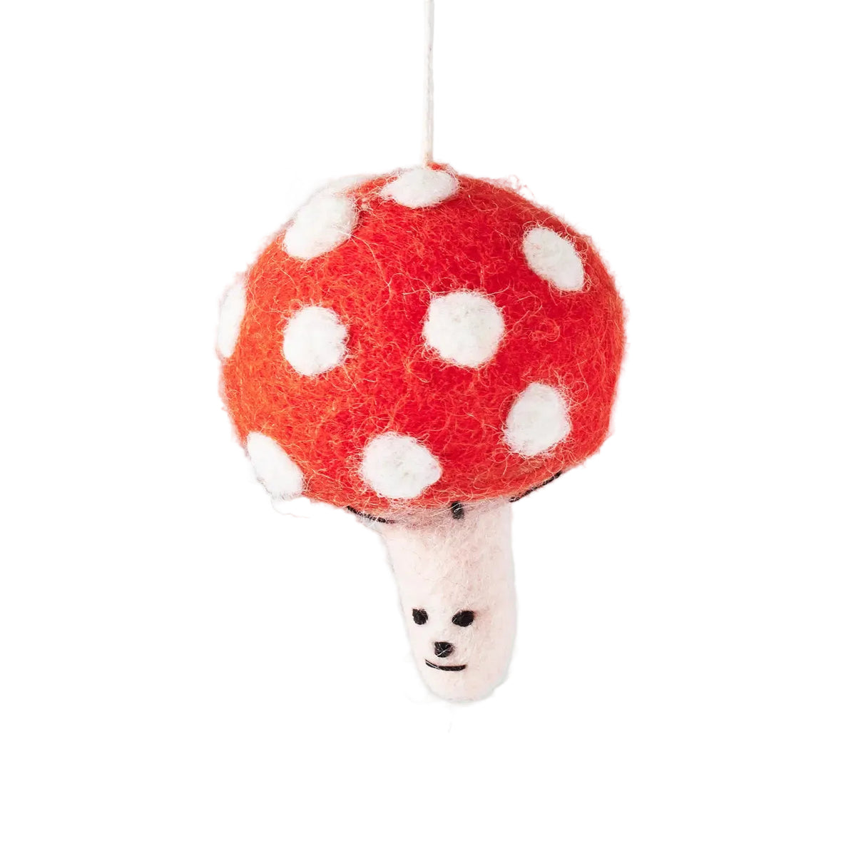 Hanging Mushroom Ornament