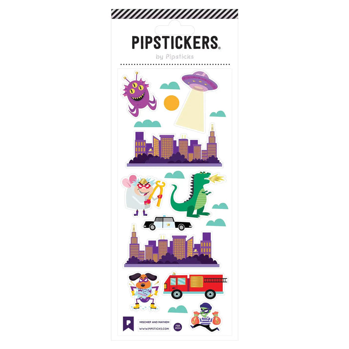 Mischief & Mayhem Sticker Sheet by Pipsticks