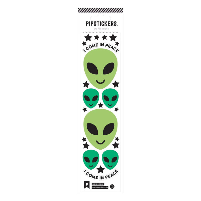 I Come In Peace Stickers by Pipsticks