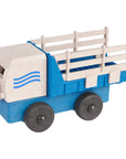 Blue Stake Truck by Luke's Toy Factory