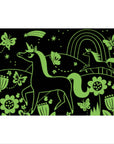 Unicorn 100 Piece Glow in the Dark Puzzle by Mudpuppy