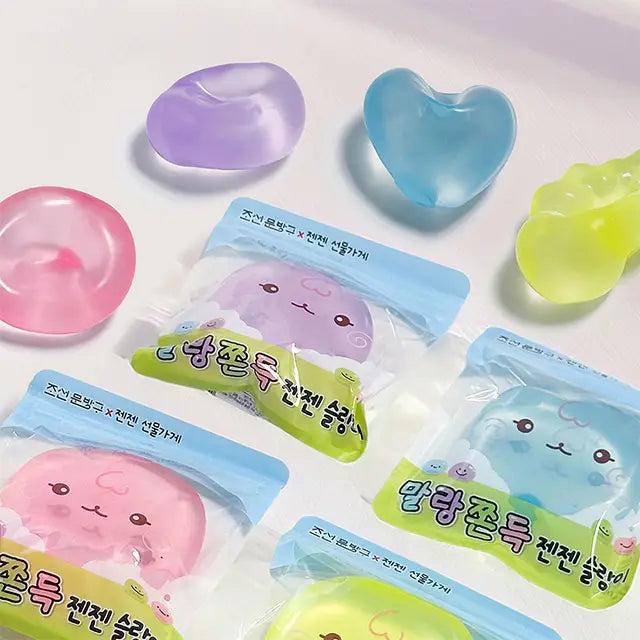 Squeeze It! Shape It! Coconut Oil Squishy