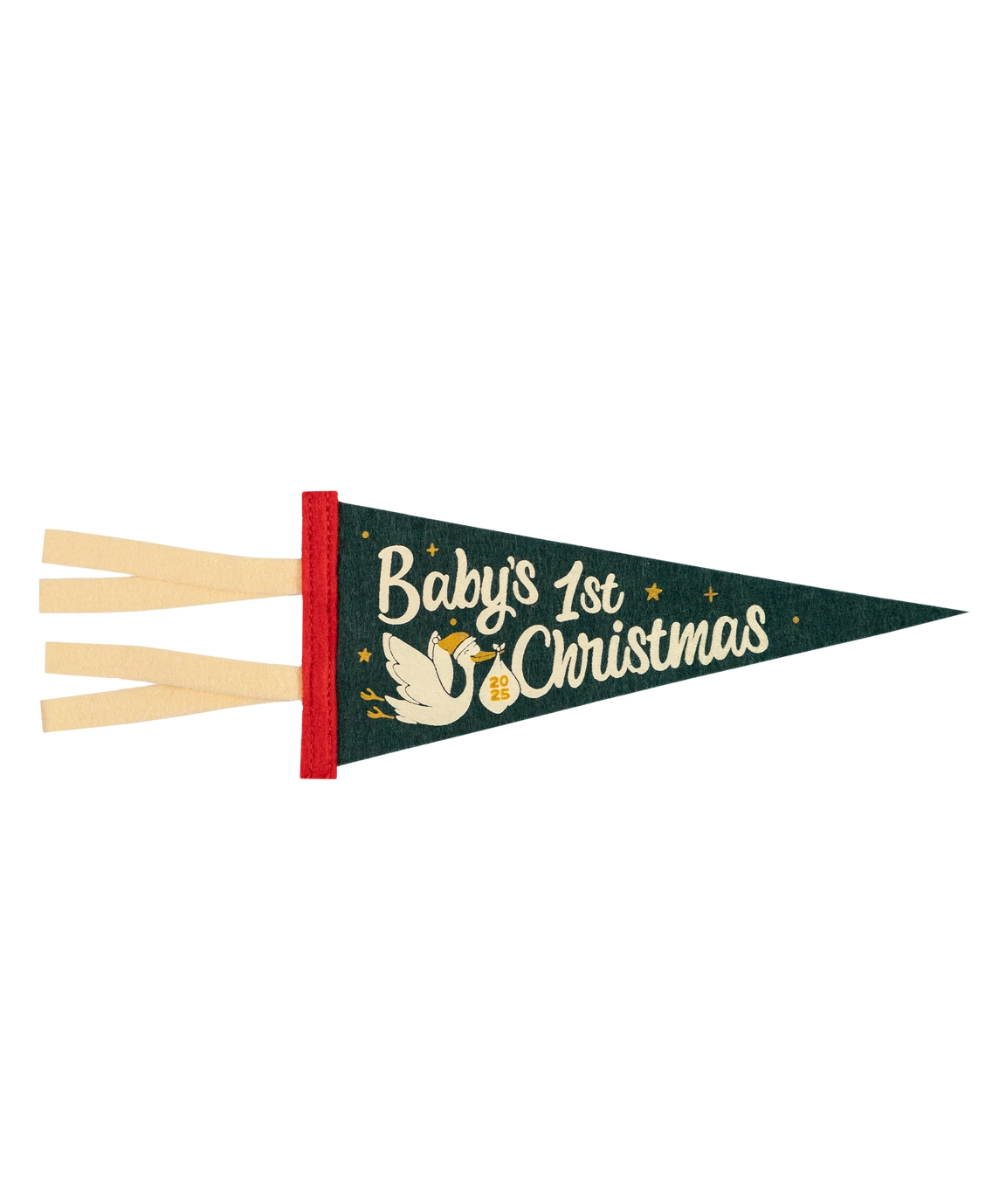 SALE Baby's First Christmas Mini Pennant 2025