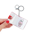 Friends Forever Monchhichi Mini Stickerbook Keychain by Pipsticks