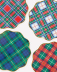 Tartan Plaid Dinner Plates