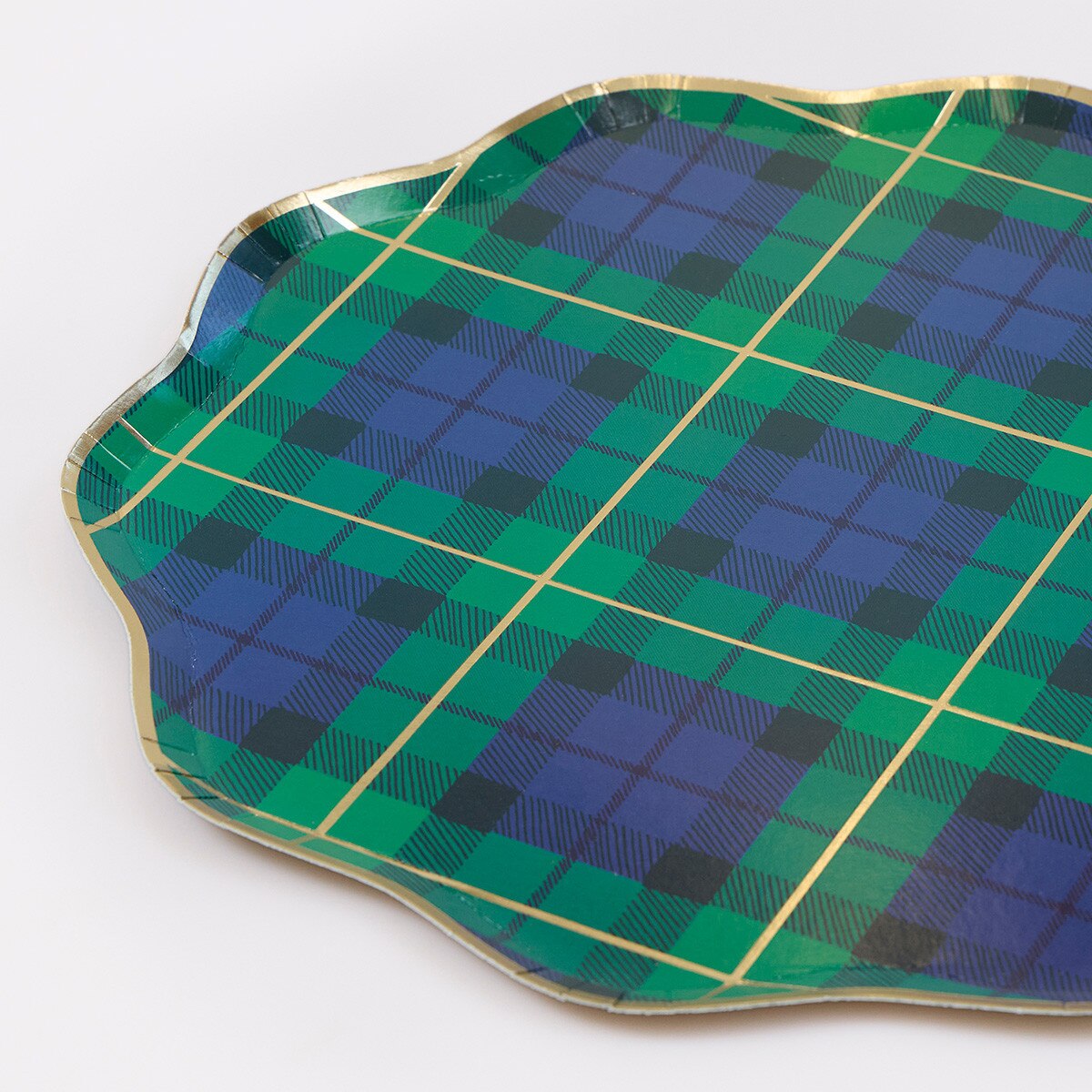 Tartan Plaid Dinner Plates