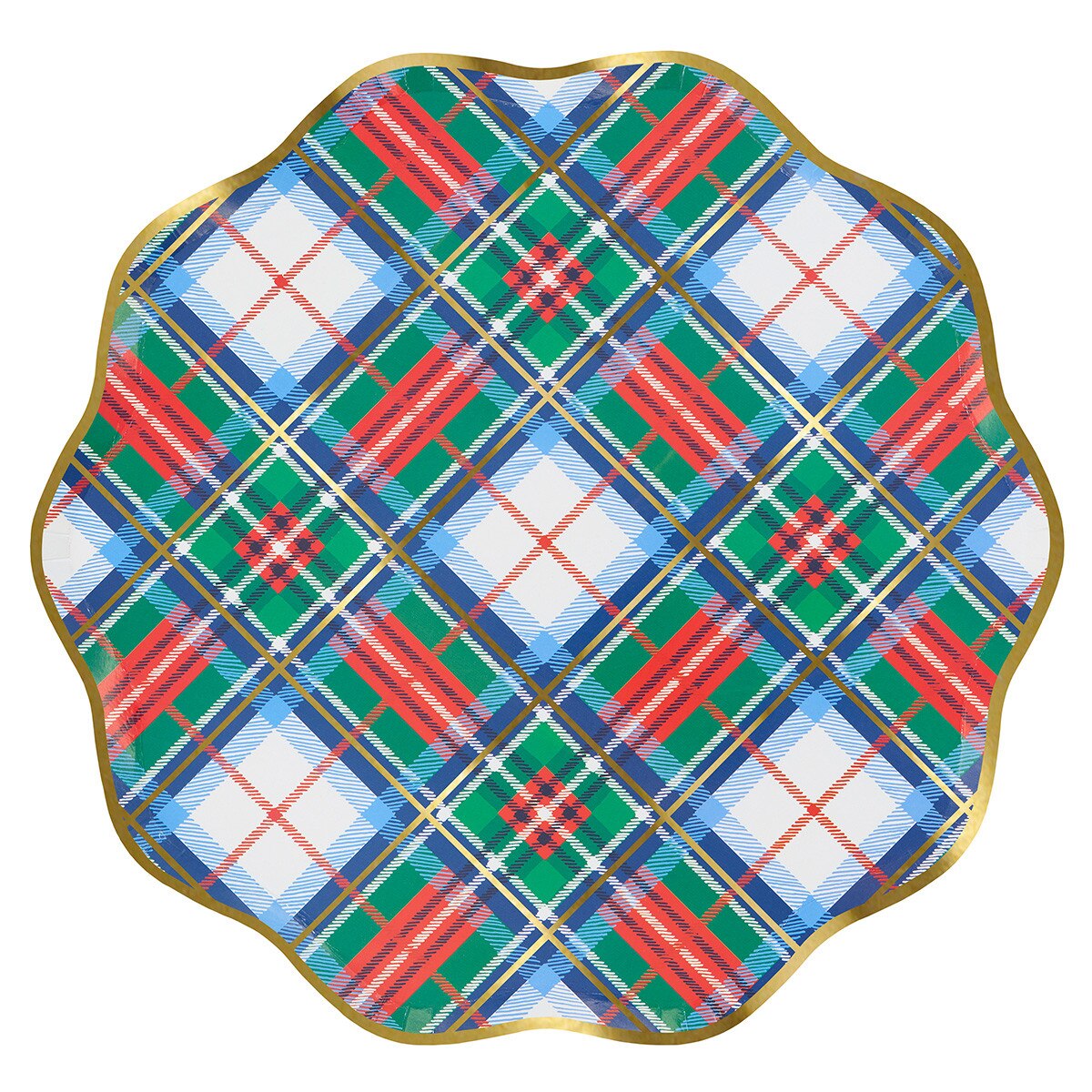 Tartan Plaid Dinner Plates