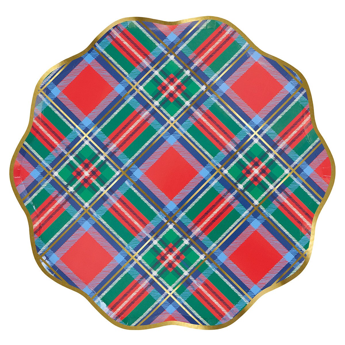 Tartan Plaid Dinner Plates