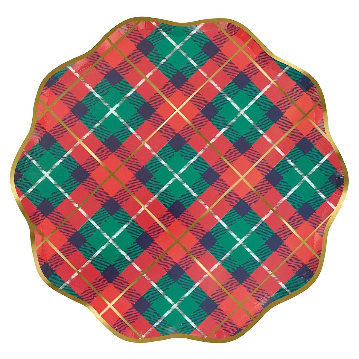 Tartan Plaid Dinner Plates