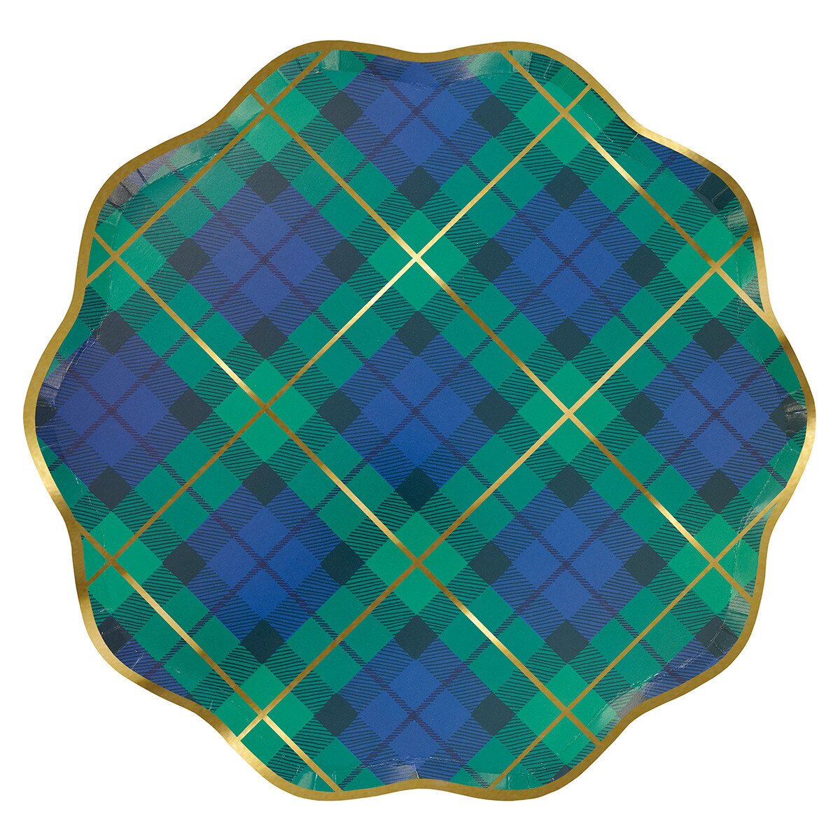 Tartan Plaid Dinner Plates
