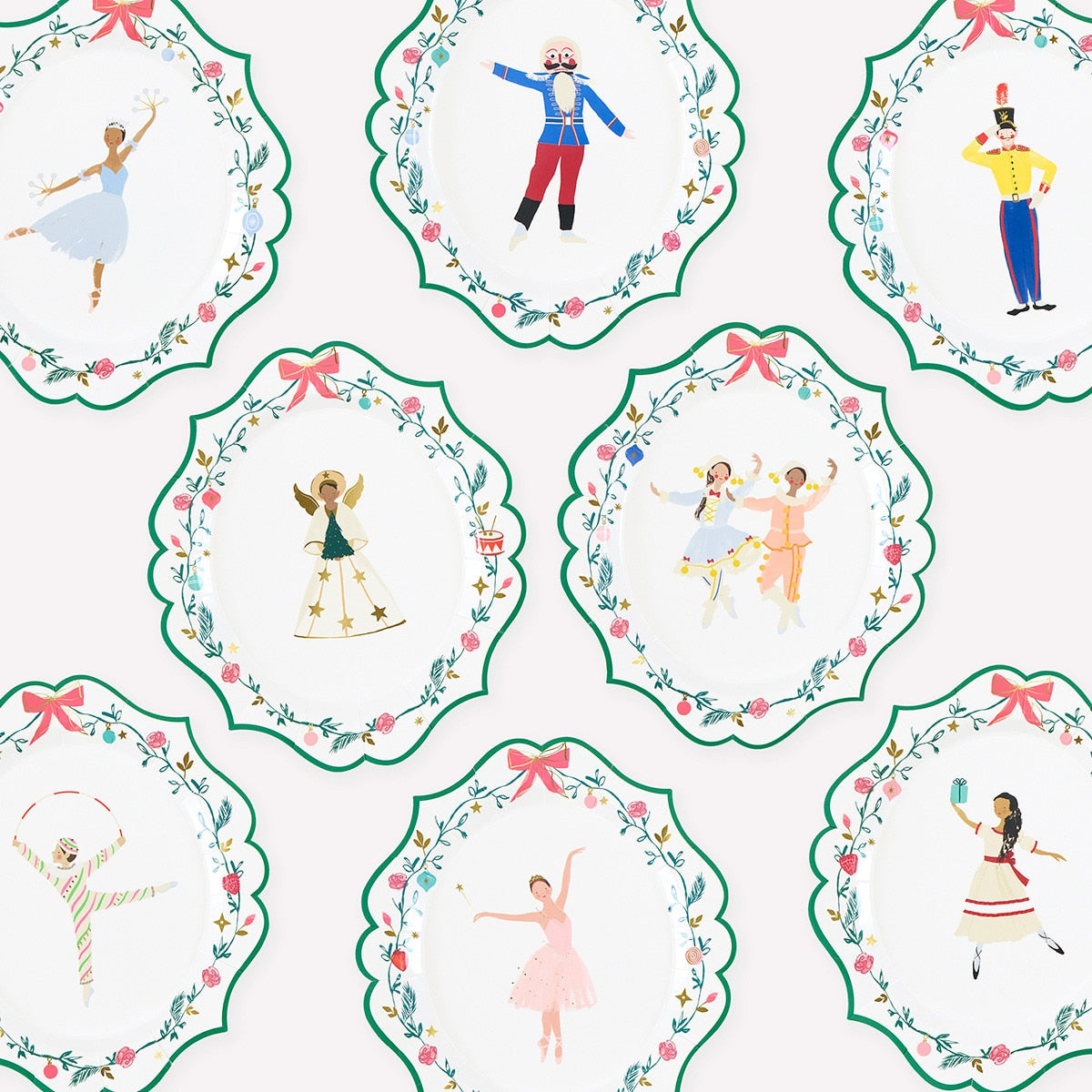 Meri Meri x New York City Ballet Side Plates (x 8)