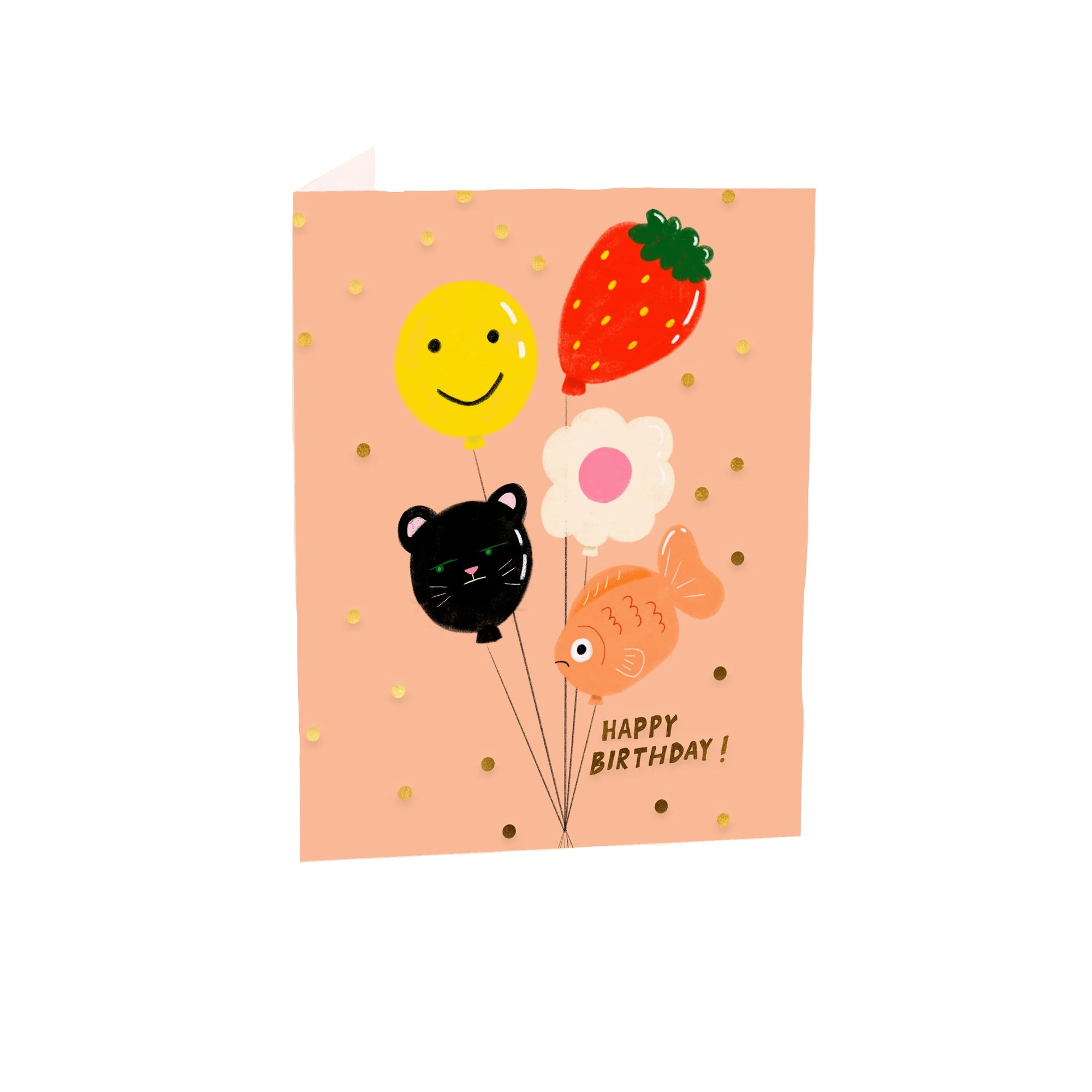 Birthday Balloons Card