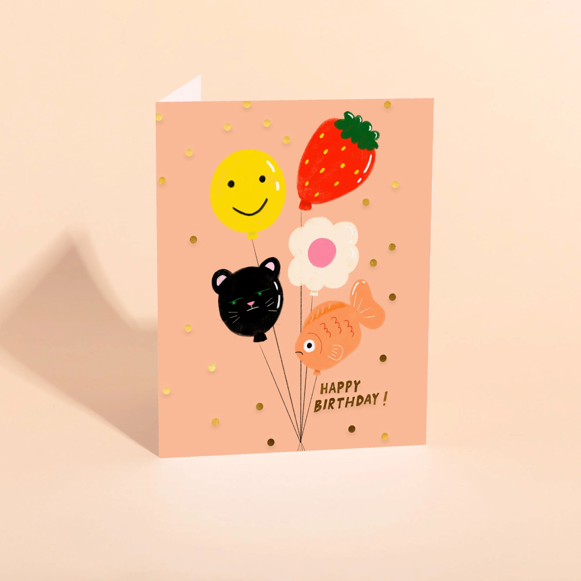Birthday Balloons Card