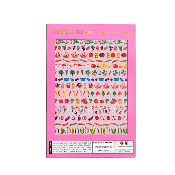 Farmer's Market Nail Stickers by Deco Beauty