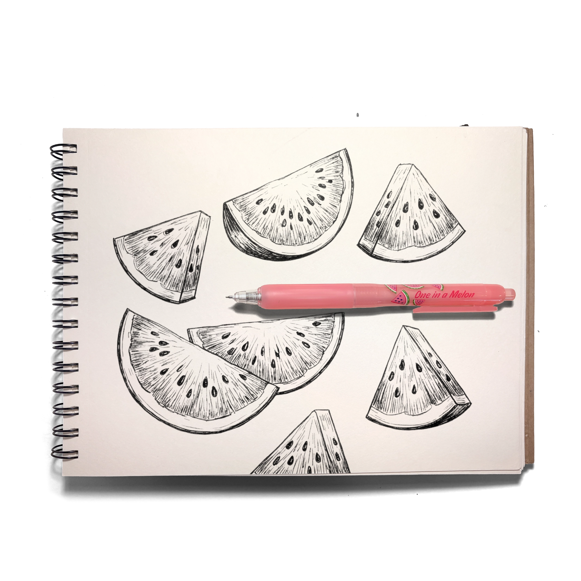 Watermelon Fresh Squeezed Scented Gel Pen