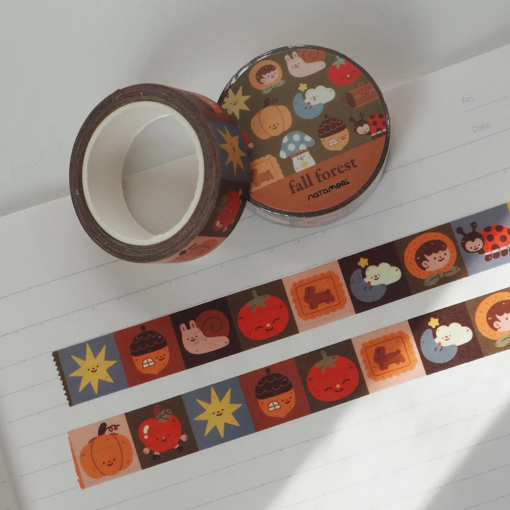 Fall Forest Washi Tape by natamori