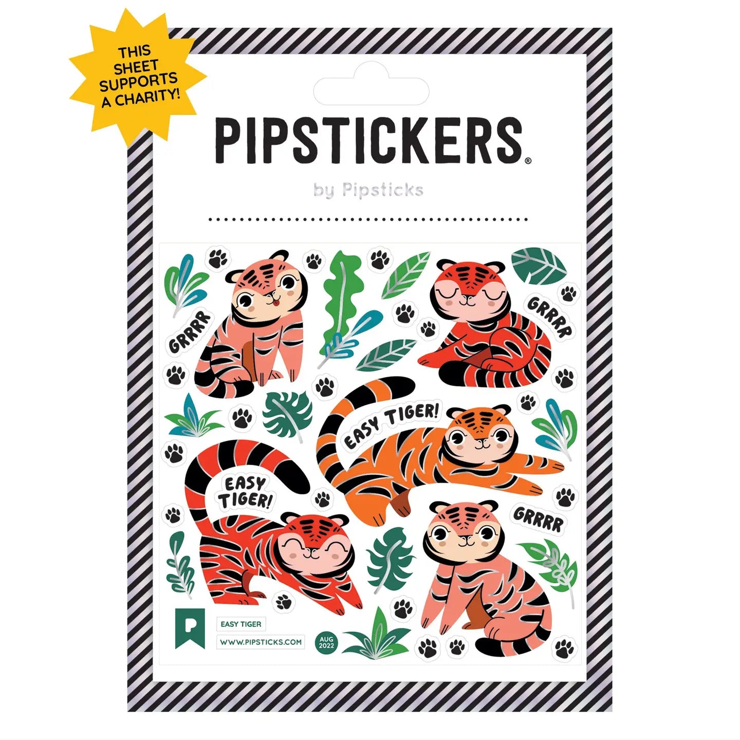 Easy Tiger Sticker Sheet – Mochi Kids
