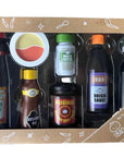 Wooden Asian Sauces Toy Set