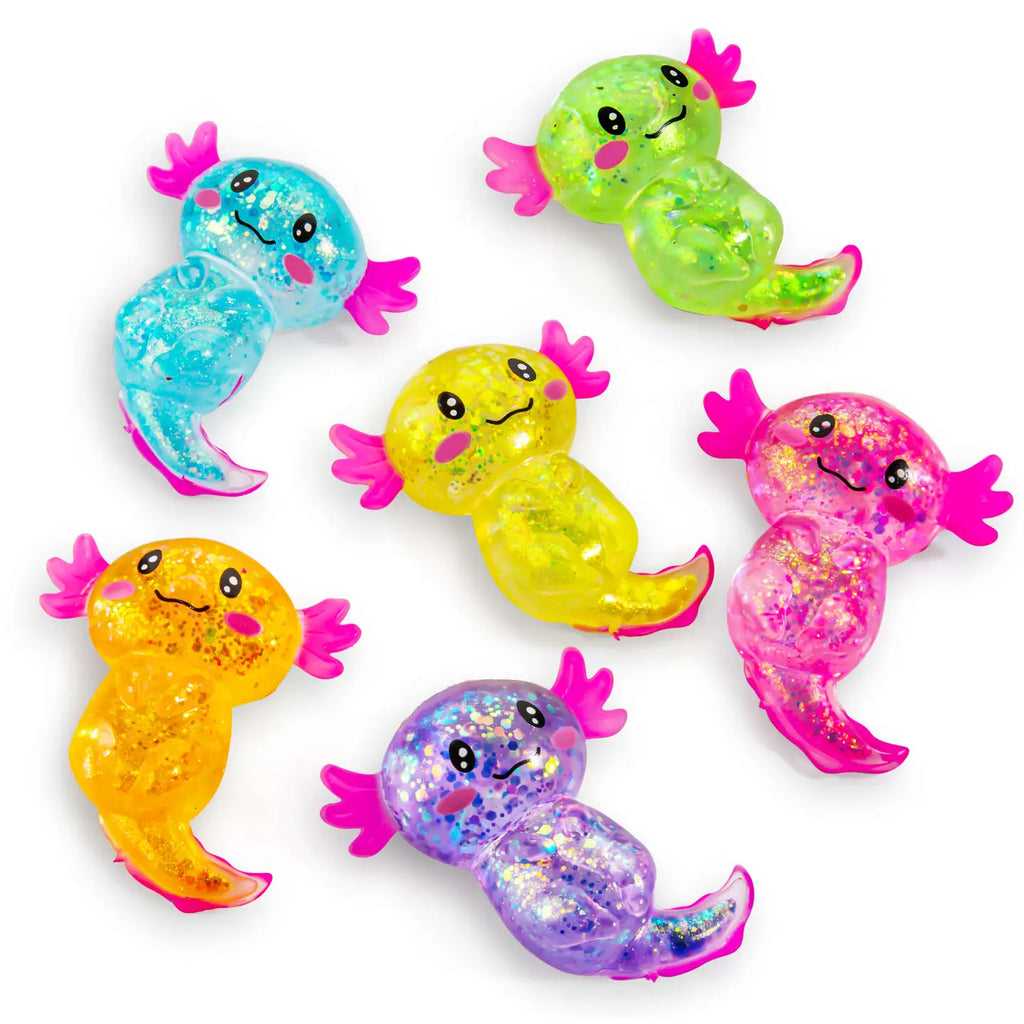 Gummy Axolotl Pet Sensory Squishy Toy by Kawaii Slime Company