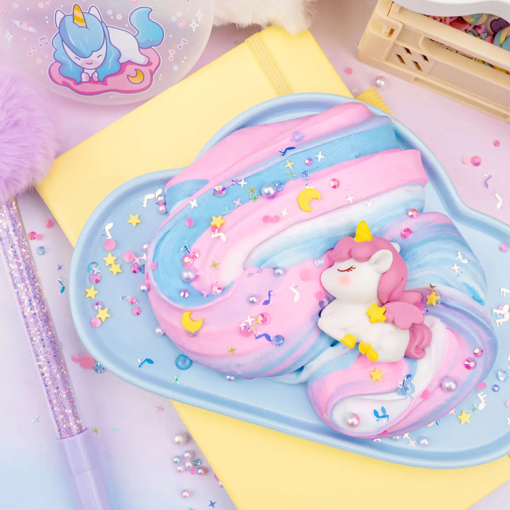 Unicorn Tales Sunbeam Serenade Butter Slime by Kawaii Slime Company
