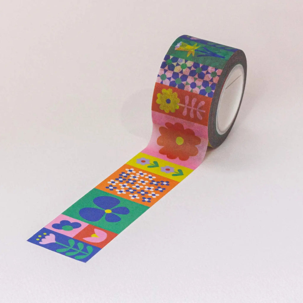 Flowerblock Washi Tape by My Darlin' – Mochi Kids