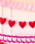 Puffy Heart Felt Banner by My Mind's Eye