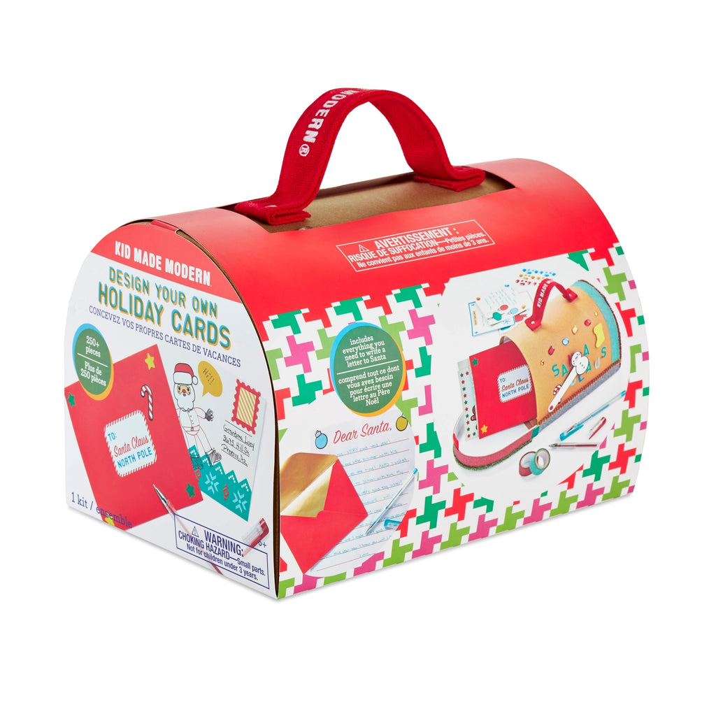 Christmas Card Kit by Kid Made Modern