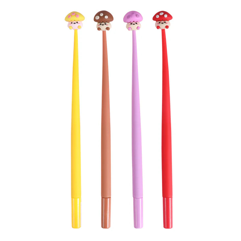 Mushroom Buddy Wiggle Gel Pen