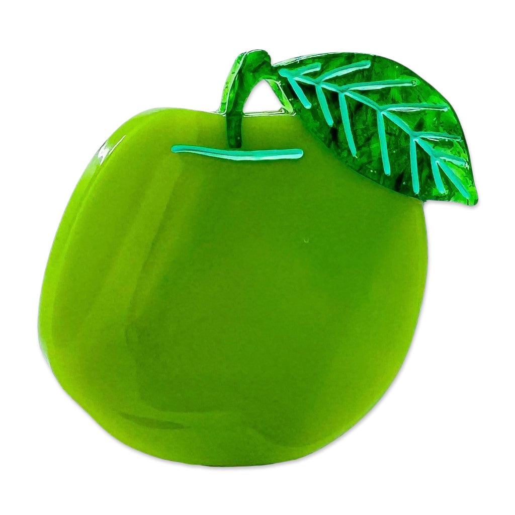 Apple Hair Claw Clip by Jenny Lemons