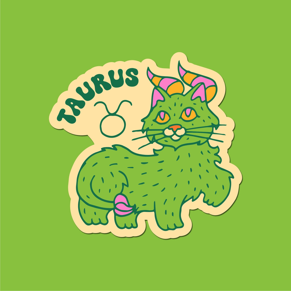 Astrology Cats Sticker