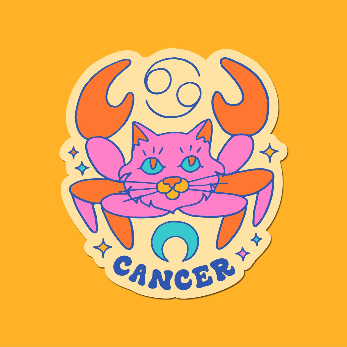 Astrology Cats Sticker