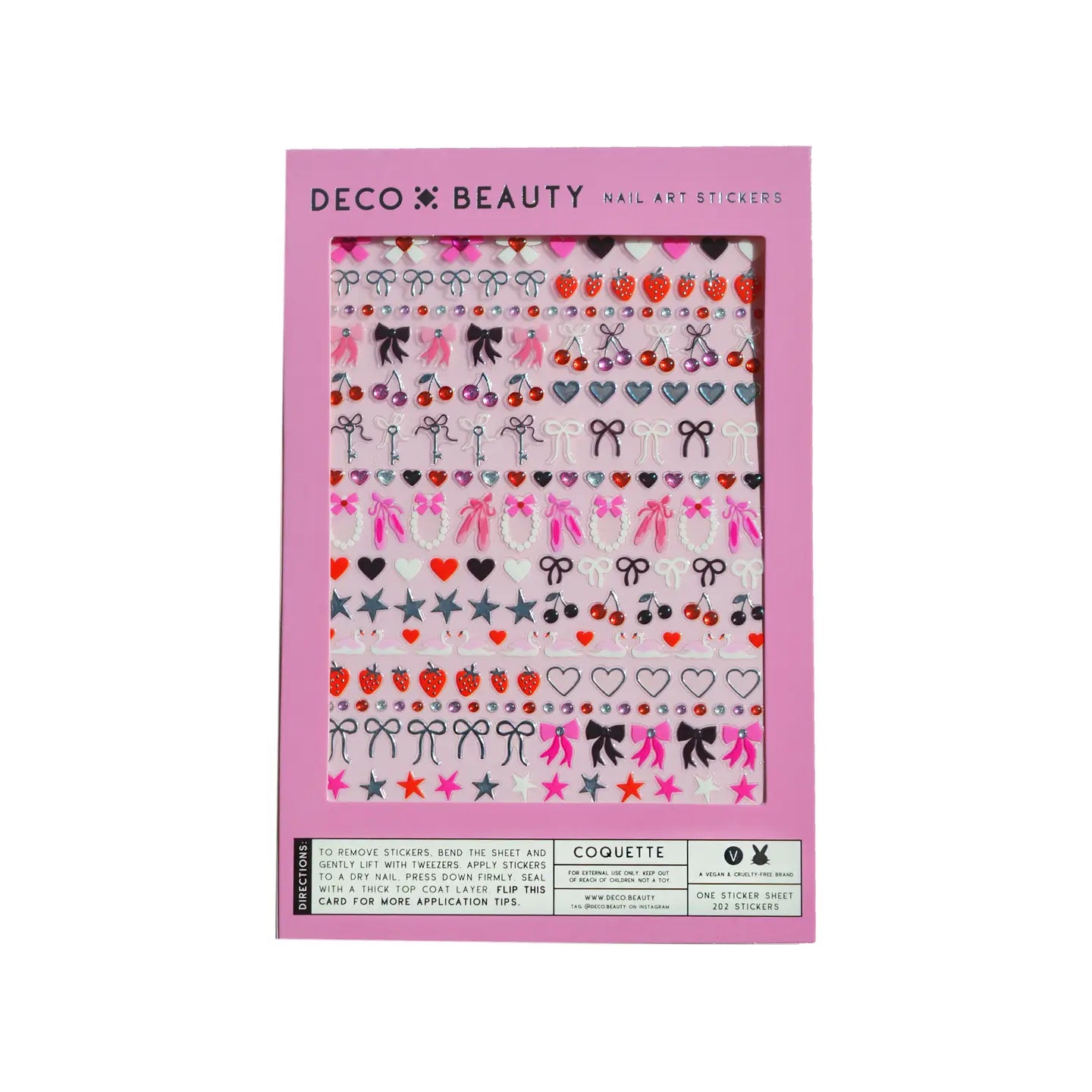 Coquette Nail Stickers