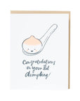 Lil Dumpling Card by Egg Press