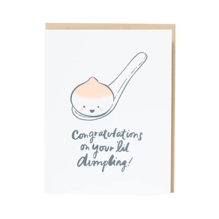 Lil Dumpling Card by Egg Press