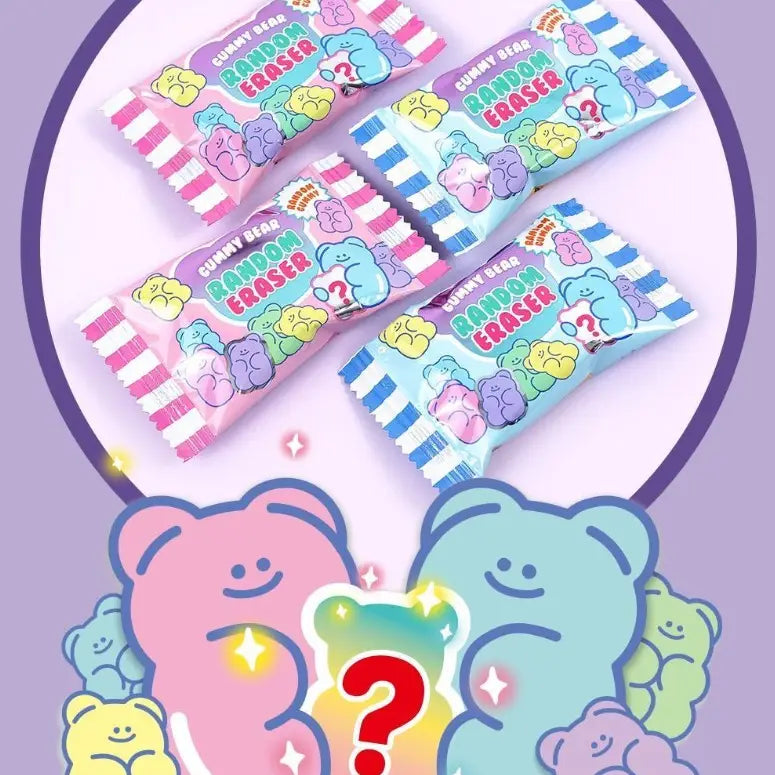 Gummy Jelly Bear Random Eraser by K-Wonderland