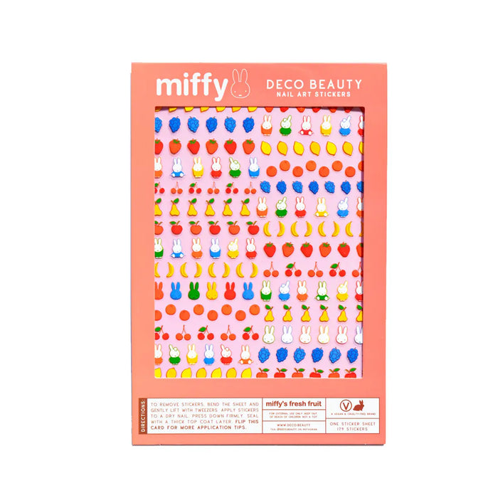 Miffy's Fresh Fruit Nail Stickers by Deco Beauty
