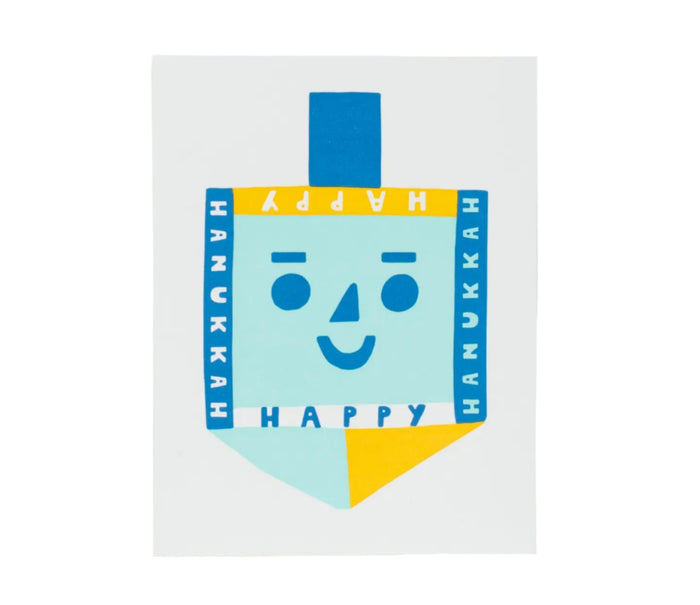 SALE Happy Hanukkah Dreidel Card By Suzy Ultman