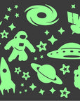Space Everyday Glow-in-the-Dark Stickers