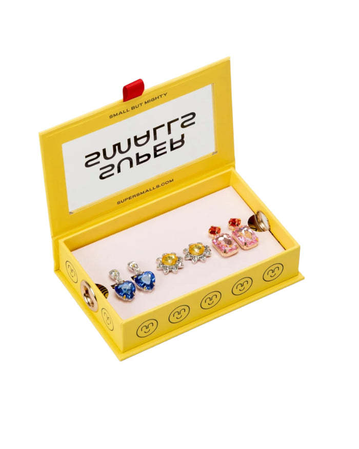 Dinner & A Movie Clip-On Earring Set by Super Smalls