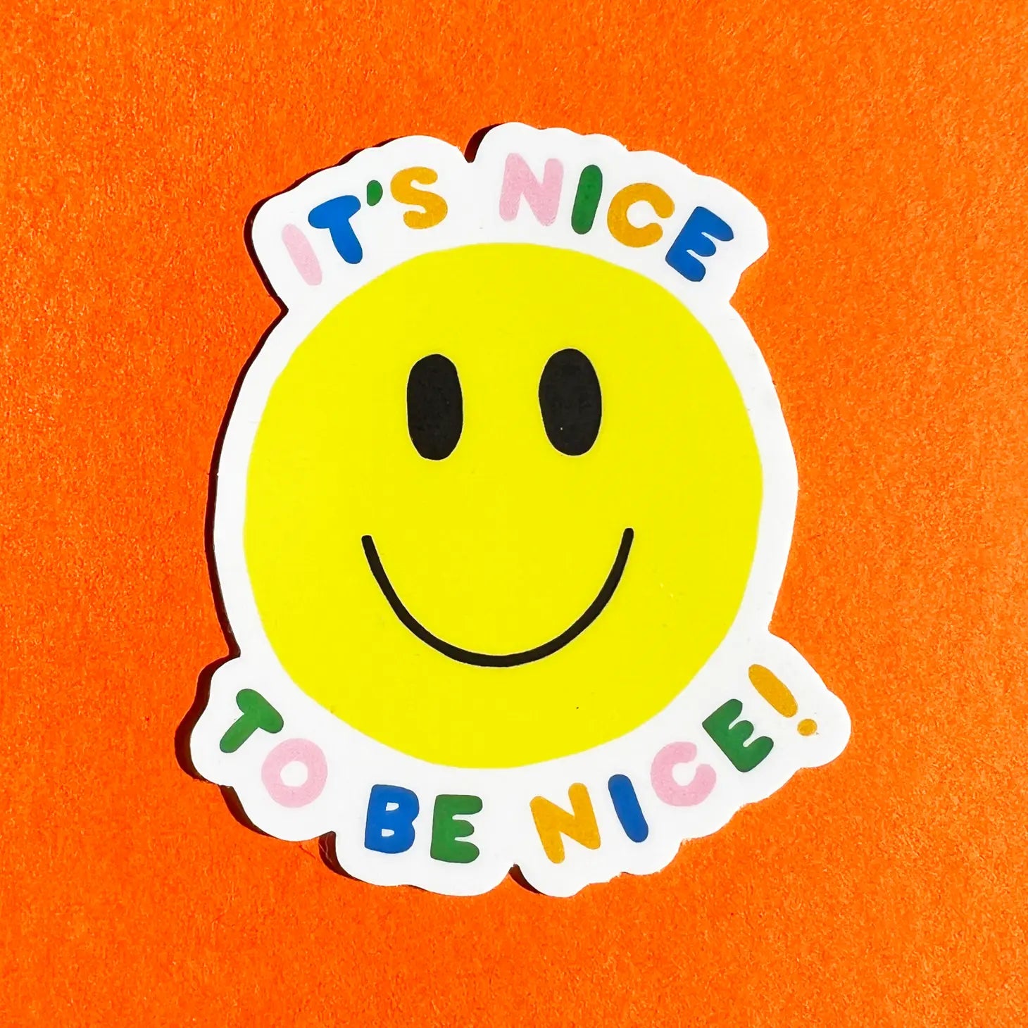 Nice to Be Nice Sticker by Alphabet Studios