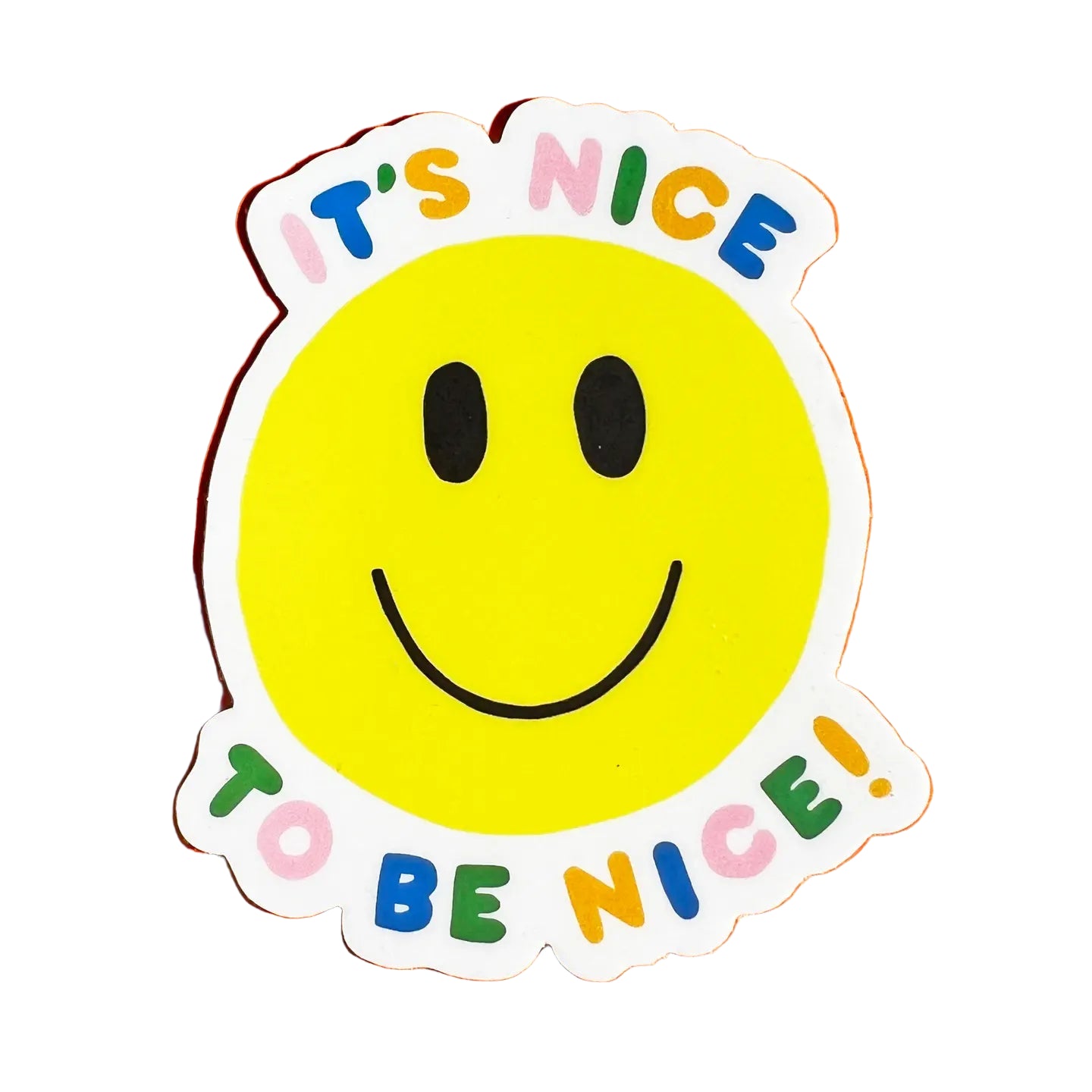 Nice to Be Nice Sticker by Alphabet Studios
