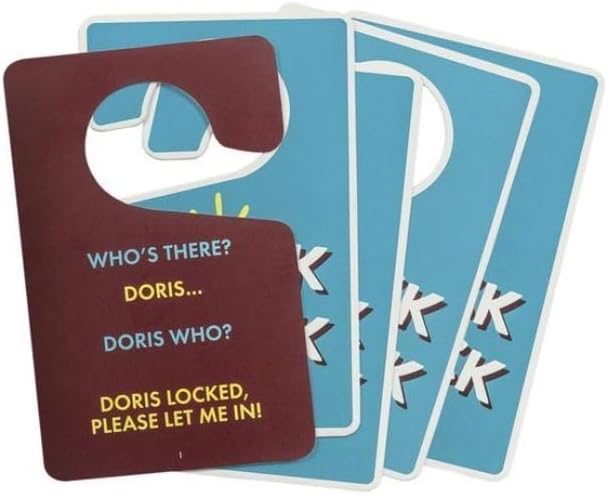 100 Knock Knock Joke Cards