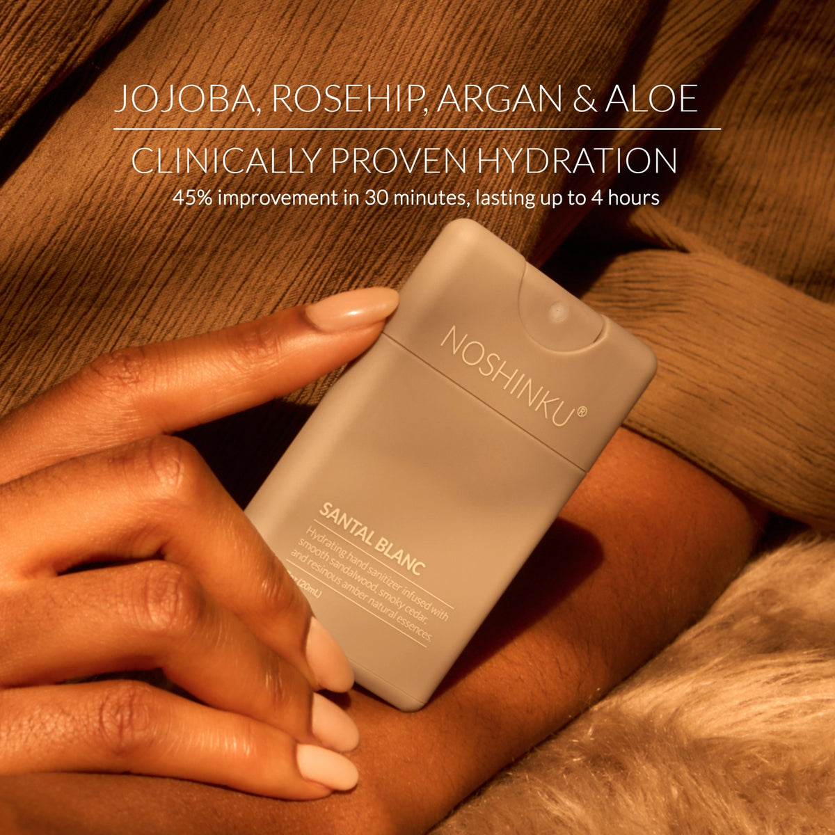 Santal Blanc Pocket Hand Sanitizer Refill