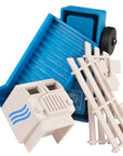 Blue Stake Truck by Luke's Toy Factory