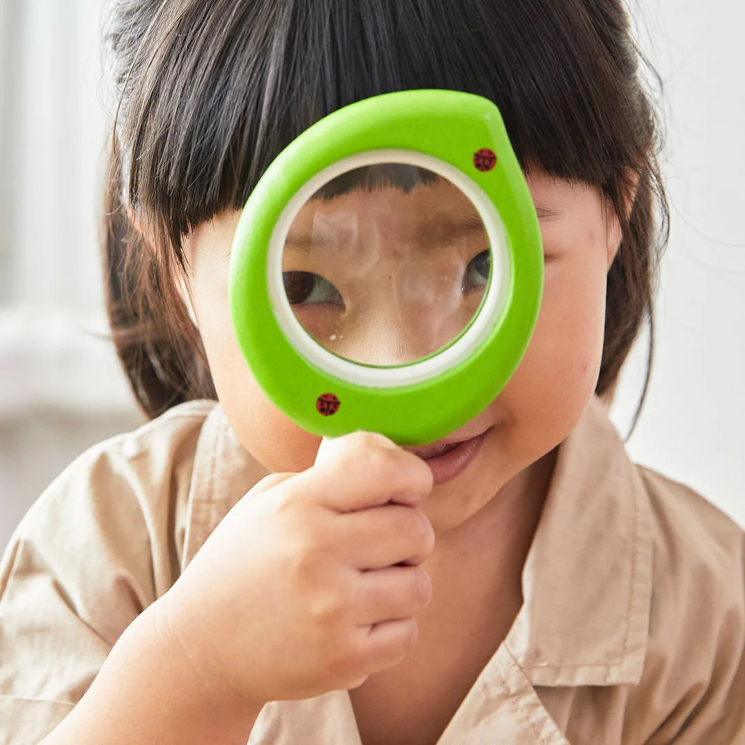 Wooden Leaf Magnifier Toy