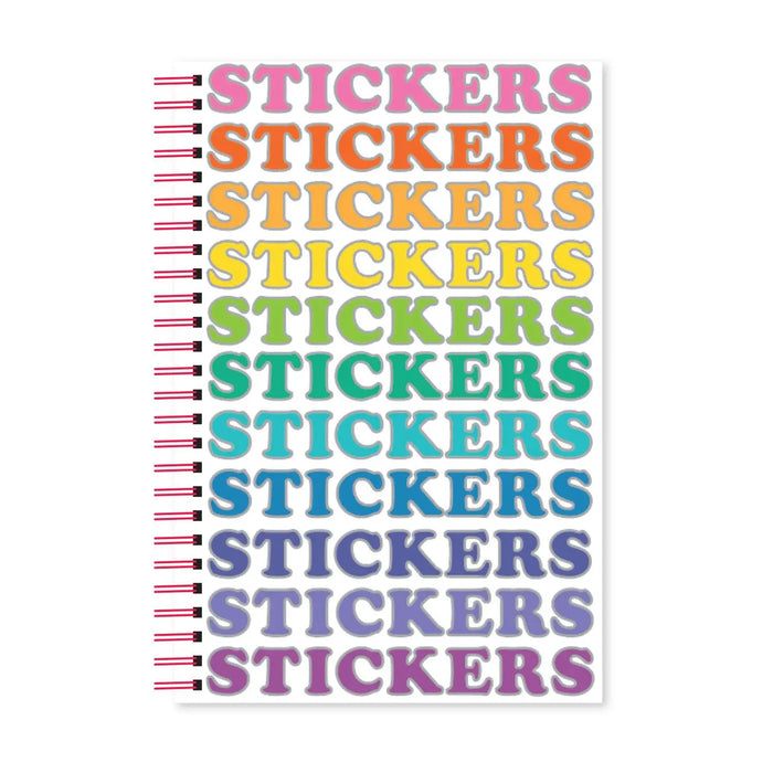 Colorful Stickers Reusable Sticker Book by Pipsticks